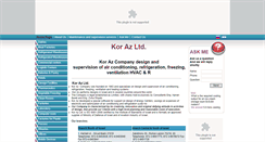 Desktop Screenshot of en.kor-az.com