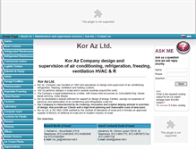 Tablet Screenshot of en.kor-az.com